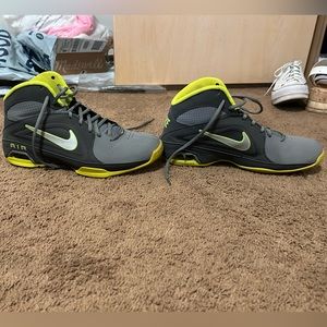 Nike Air Visi Pro Iii Gray Mid Top 525745-004 Grey Mens Shoe